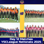 YSCLeague Nationals 2025 – Day 12: Dubai Legends Continue Dominance, Srilankan Giants Secure Solid Win
