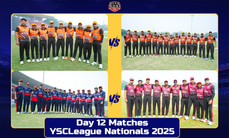 YSCLeague Nationals 2025 – Day 12: Dubai Legends Continue Dominance, Srilankan Giants Secure Solid Win