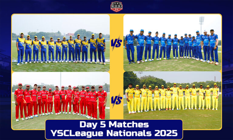 🏏 YSCLeague Nationals 2025 Day 5: Royal Haryana Chase 163, Lords of Punjab Dominate Ranchi Tigers